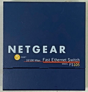 NETGEAR ProSafe (FS105) 5-Ports External Switch - Picture 1 of 8