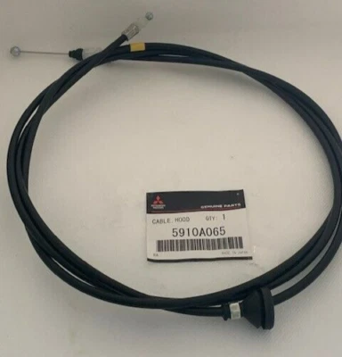 NEW OEM Genuine Mitsubishi Lancer 08-17 Hood Lock Release Cable 5910A065 - Image 1 of 4
