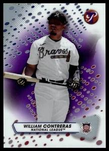 2023 Topps Prístino WILLIAM CONTRARAS REFRACTOR PÚRPURA 72/99 VALIENTES #286 - Imagen 1 de 2