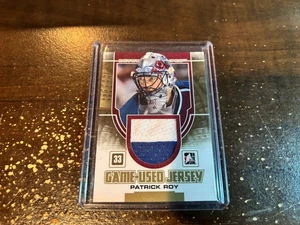 2013-14 ITG BTP Between the Pipes Jersey GOLD PATRICK ROY #GUM-48 SP */10 RARE - Bild 1 von 2