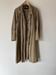 ZARA lässiger oversize Trenchcoat Damenmantel Gr M- L, braun - Bild 1 von 7