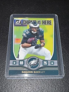 Panini Donruss Champ is Here 2025 Saquon Barkley #CIH-SBY - Imagen 1 de 2