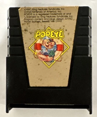 Popeye Commodore 64 Home Computer Cartridge Vintage 1980’s - Image 1 of 4