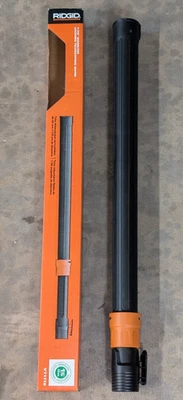 Ridgid VT1718, 1-7/8 pulgadas Aspiradora telescópica de bloqueo/varita de extensión de aspiradora de tienda Foto 1 de 4