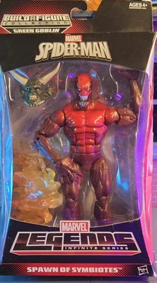 Figura de acción Marvel Legends Spider-Man Toxin Symbiote 6" Duende Verde BAF Nuevo Foto 1 de 3