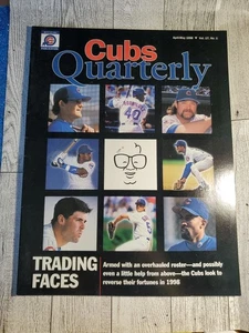 1998 April May Cubs vierteljährliches Magazin Handelsgesichter Sammy Sosa Sandberg CC1 - Bild 1 von 2