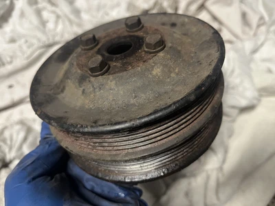 87-97 FORD F250 F350 - 7.5L 460 MOTOR GAS VENTILADOR BOMBA AGUA POLEA DOBLE SERPENTINA Foto 1 de 4