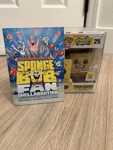 RARE Funkopop SpongeBob SquarePants Metallic Fan Shellabration 2013, LE NIB - Picture 1 of 5
