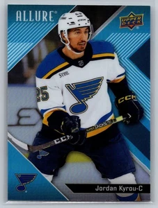 2024-25 Upper Deck Allure #76 Jordan Kyrou - Picture 1 of 2