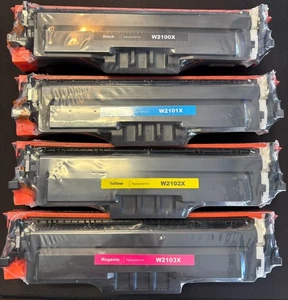 4-pak 210X kasety z tonerem kompatybilne z 210X Color LaserJet Pro 4201dn 4201d - Zdjęcie 1 z 4