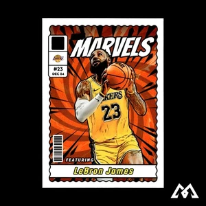 Red Marvels Donruss #9 LeBron James 2023-24 - Imagen 1 de 2