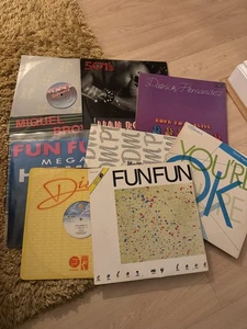 Job lot 12” vinyl records disco hi-NRG funk soul electronic Italy disco singles - Picture 1 of 16