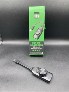 Plextone USB audio adapter / sound card GS3 Open Box - Picture 1 of 11