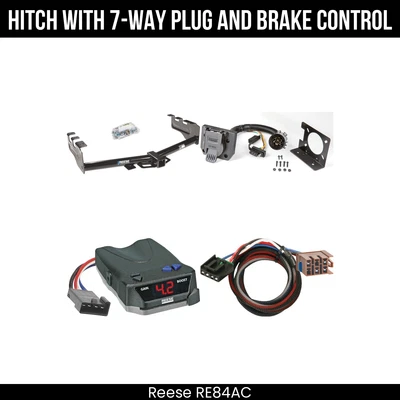 Hitch Tow PKG+ 制动控制 适用于 99-13 Silverado Sierra 1500 HD 2500LD 经典 — 第 1/4 张图片