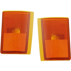 Pair Park Lights Set of 2 Front Left-and-Right Lower for Chevy Suburban Blazer - Picture 1 of 12