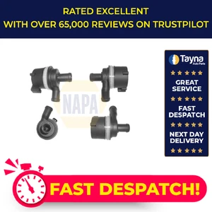 Electric Water Pump fits VW POLO Mk5 1.2D 09 to 14 NAPA 6R0965561A VOLKSWAGEN - Picture 1 of 8