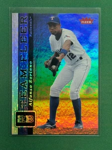 2006 Fleer Baseball Team Fleer #TF-3 Alfonso Soriano - Picture 1 of 2