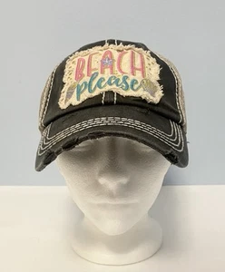 Gorra de camionero ajustable Beach Please para mujer KBETHOS - Imagen 1 de 7