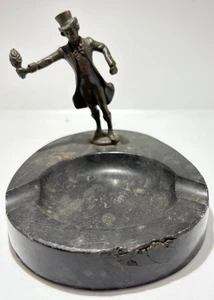 art deco marble ashtray vintage - Picture 1 of 5