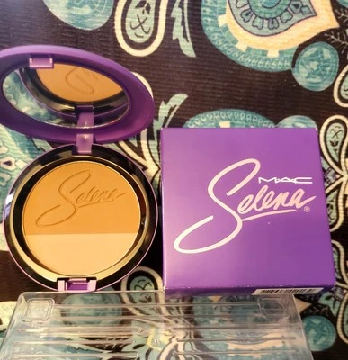 MAC Selena Powder Blush 'Techno Cumbia' Dual Shade  Full Size NIB Discontinued  - Image 1 of 4