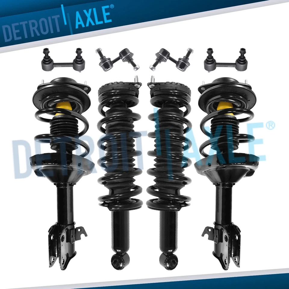 Puntales delanteros traseros con kit de suspensión de resorte helicoidal para Subaru Legacy 2005-2009 Foto 1 de 4