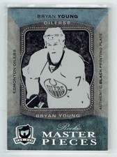 07-08 UD Upper Deck The Cup  Bryan Young  1/1  Printing Plate  Rookie