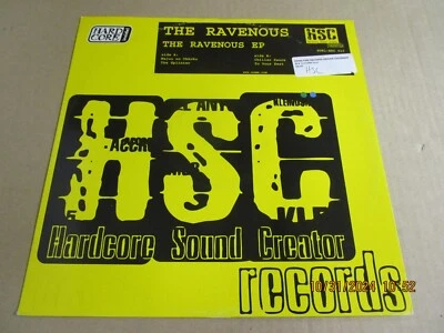 RAVENOUS The Ravenous EP 12" Used! 2001 HSC Records Italy Gabber HSC 013 RARE! - Image 1 of 4