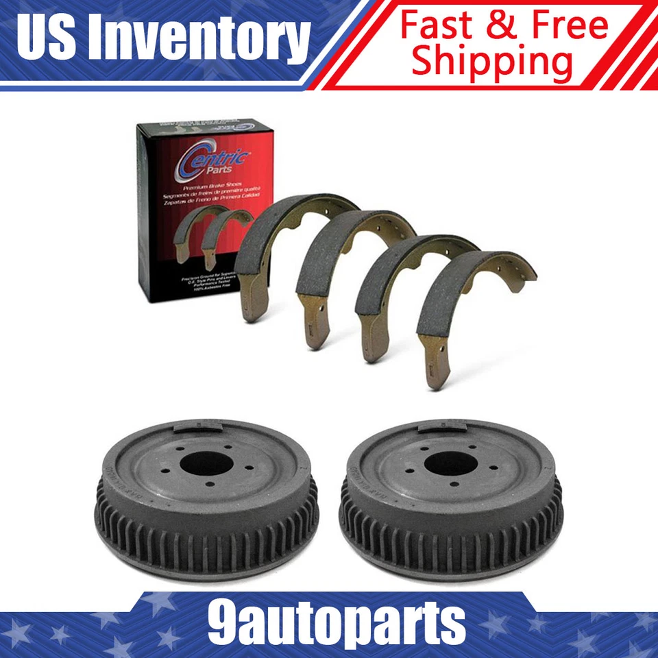 Kit de tambores y zapatas de freno trasero para Chevrolet G10 1990-1995 Foto 1 de 4