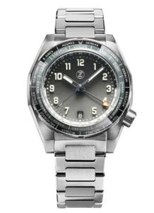 New Zelos Thresher 41mm Dusk GMT 200m Ti Watch - DEALER & WARRANTY - Picture 1 of 5