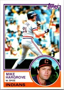1983 Topps - #660 Mike Hargrove - Picture 1 of 2