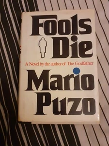 Fools Die By Mario Puzo HB DJ 1978 First Ed. First Impression - Picture 1 of 5