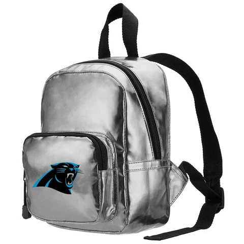 NFL Carolina Panthers Spotlight Mini-Backpack, 10" x 3.25" x 7" Cover
