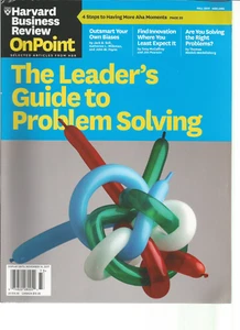 HARVARD BUSINESS REVIEW ONPOINT MAGAZINE FALL 2017. - Foto 1 di 1