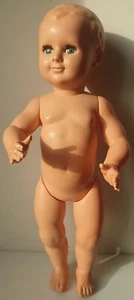 Petitcollin Grand Poupon baigneur jambe droite 63 cm made in France bébé poupée - Imagen 1 de 18