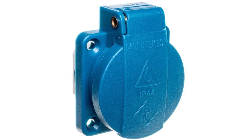 Panel socket 3P 16A 230V blue IP44 11131 MEN11131 /T2UK - Image 1 of 1