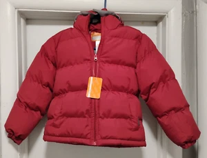 NWT Operation Warm Boys Coat Size 5/6 Removable Hood Red Pockets Full Zip - Picture 1 of 10