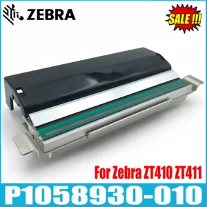 Cabezal de impresión original P1058930-010 para impresora térmica de códigos de barras Zebra ZT410 300 ppp - Imagen 1 de 10
