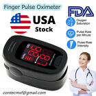 Finger Pulse Oximeter SPO2 Sensor Pulse Heart Rate Blood Oxygen O2 Monitor FDA