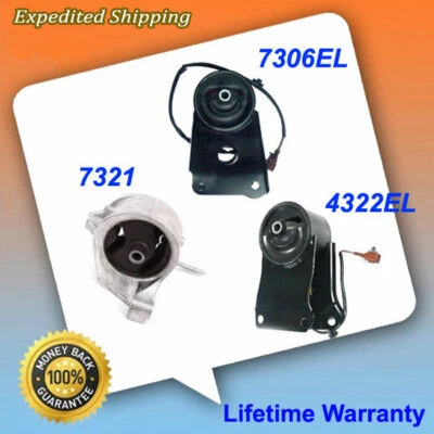 Kit 3 PIEZAS para 00-04 Infiniti I30 3.0L/I35 3.5L con Sensores Montaje Motor M271 Foto 1 de 4