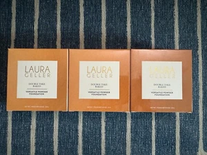 Laura Geller Double Take Baked Powder Foundation Medium or Tan, LARGE JUMBO Size - Picture 1 of 1