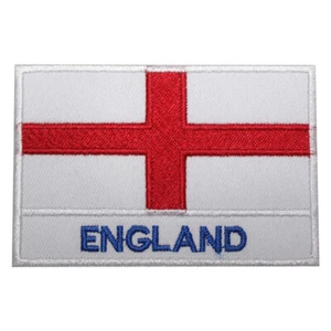 England Länderflagge Aufnäher Bügelbild Patch Aufnäher Abzeichen bestickt Patch - Bild 1 von 1