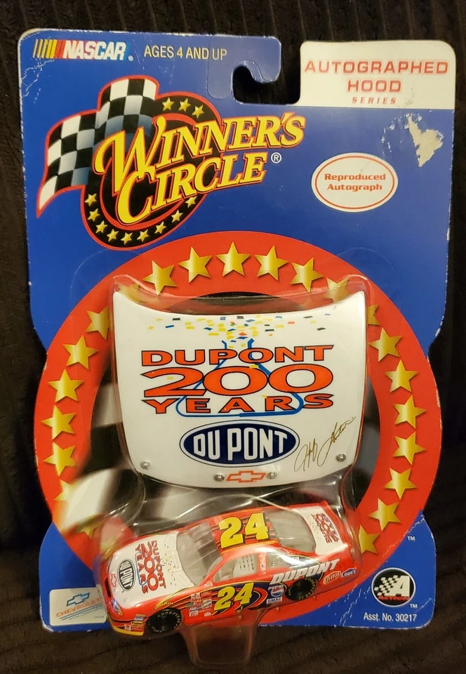 Winners Circle #24 2002 Jeff Gordon Dupont 200 años 1/64 Nascar diecast Foto 1 de 1