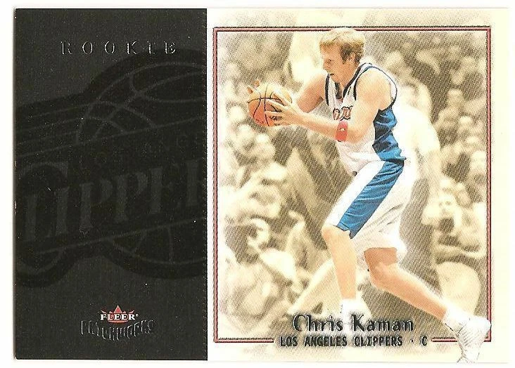 2003-04 FLEER PATCHWORKS CHRIS KAMAN #796/799 CLIPPERS RC #107 - Image 1 of 1