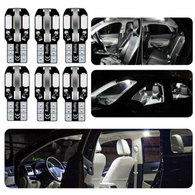 10x W5W T10 LED 5630 Car Interior Light Map Dome License Plate Lamp Accessories - Image 1 of 4