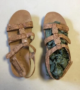 Vionic Amber Cork Comfort Ankle Strap Sandals Size 10 good arch support - Picture 1 of 4