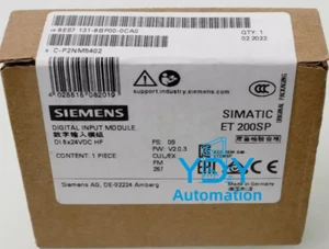 New Siemens 6ES7131-6BF00-0CA0 6ES7 131-6BF00-0CA0 ET 200SP digital input module - Picture 1 of 3