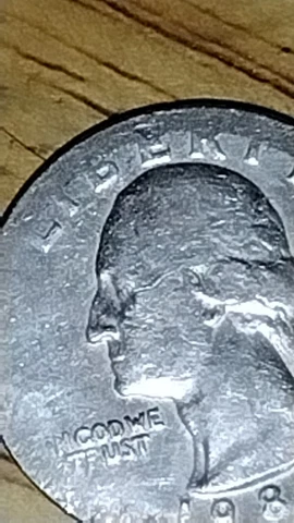 1986 P Mint Mark Rare Used Quarter Cover