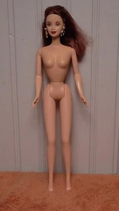 Vintage Barbie Puppe Indonesien Körper kastanienbraune Haare grüne Augen wunderschön - Bild 1 von 7