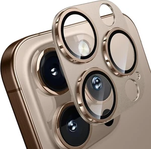 Szkło na aparat 3D do Apple iPhone 16 Pro / 16 Pro Max ochrona folia pancerna tytan - Zdjęcie 1 z 12