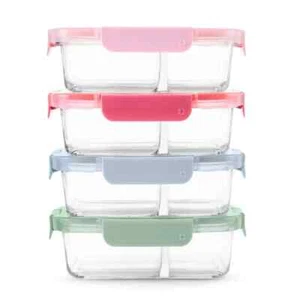 Ello Clear Glass Microwave Safe Food Storage Container - Picture 1 of 6